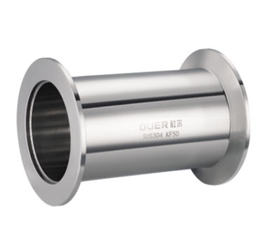 KF high vacuum quick-installed straight-through fitting