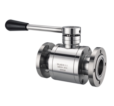 GU high vacuum pressure ball valve