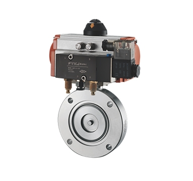 GIQ-A type pneumativ high vacuum butterfly valve